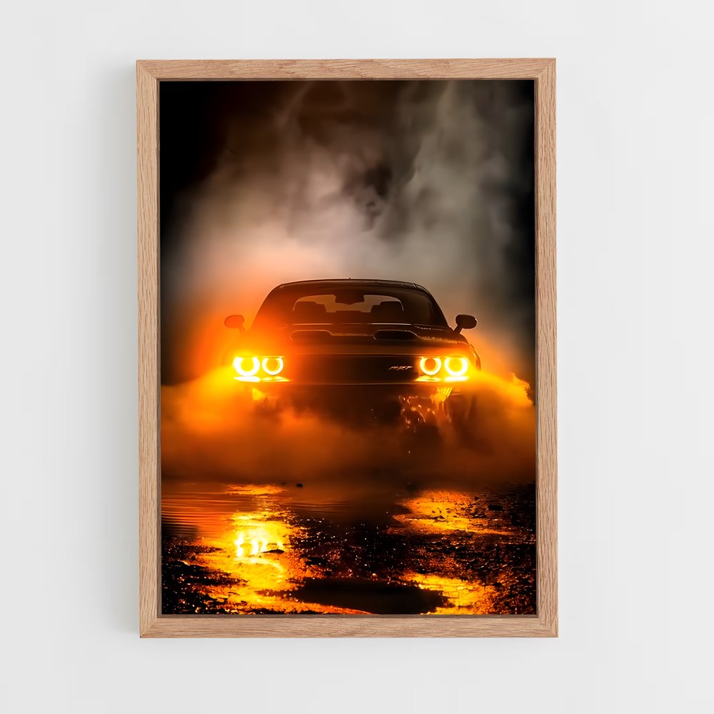 Poster Demon au Clair de Lune – affiche Dodge (vue 4)